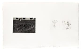 LEE FRIEDLANDER (1934- )/JIM DINE (1935- ) A selection of 8 plates from the portfolio Photographs & Etchings.